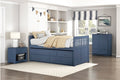 B2083BUPR Youth Nora Collection - Twin/Twin Trundle Bed