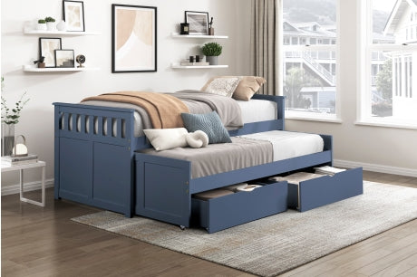 B2083BURT Youth Nora Collection - Twin/ Twin Bed