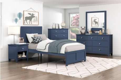 B2083BUT Youth Nora Collection - Twin Platform Bed