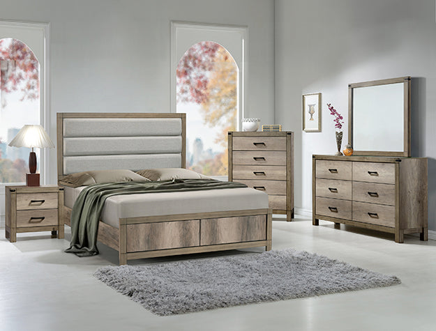 MATTEO UPH HB BEDROOM GROUP