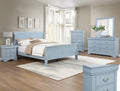 LOUIS PHILIP BLUE BEDROOM GROUP