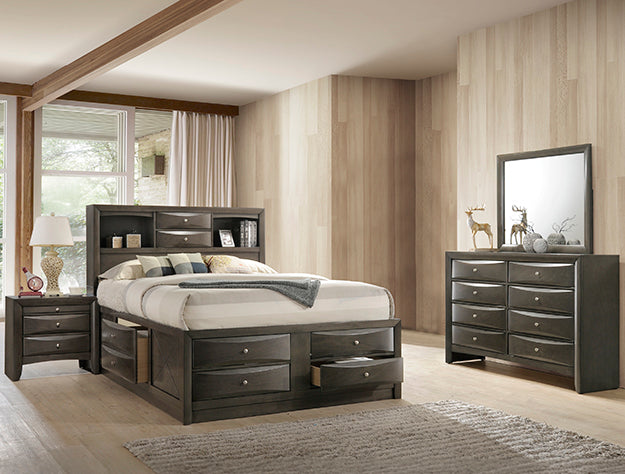 EMILY STORAGE BEDROOM GREY