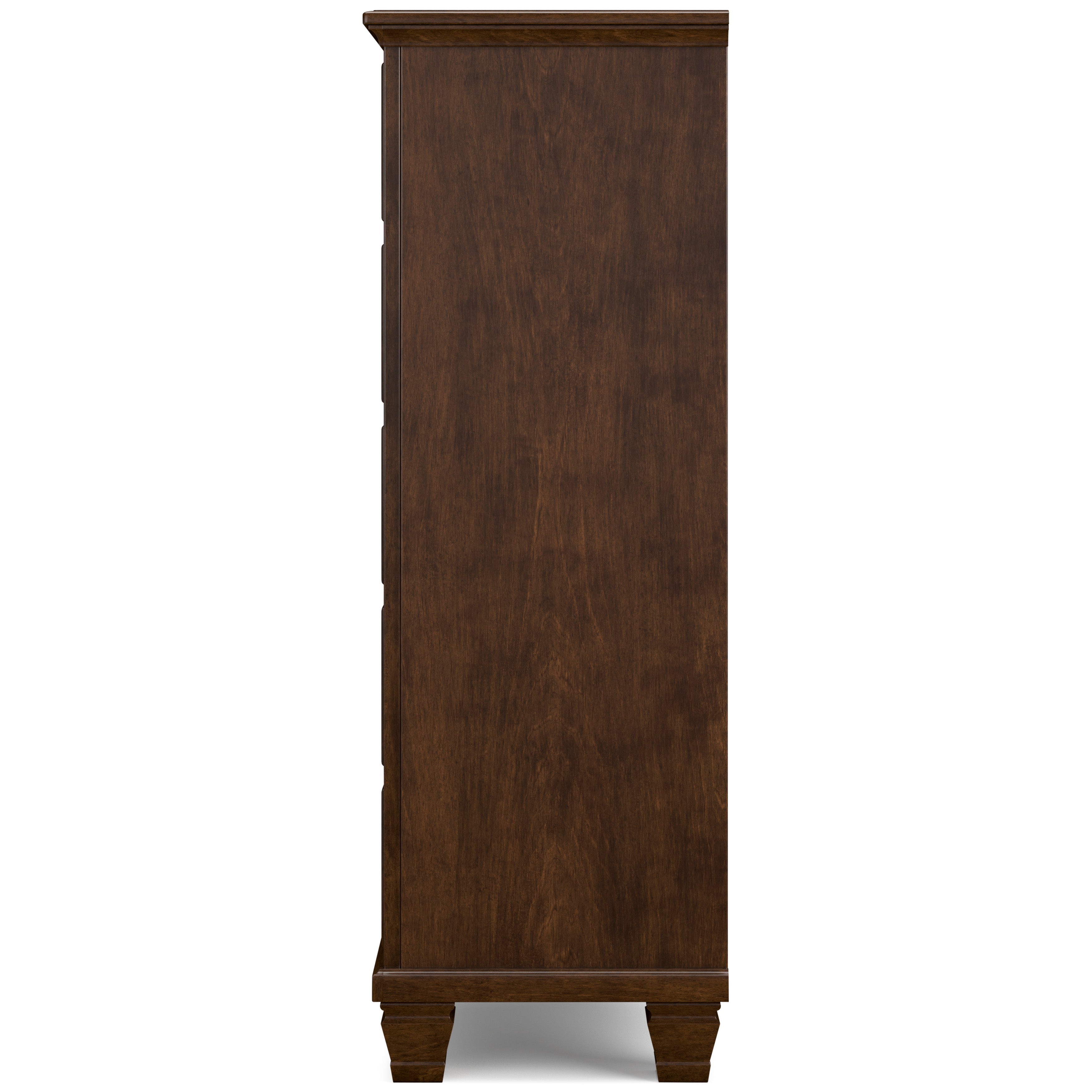 Danabrin Brown King Panel 6-Piece Bedroom Set w/ 2 Nightstands