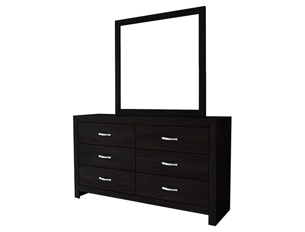 JAYLEN DRESSER/TOP BLACK