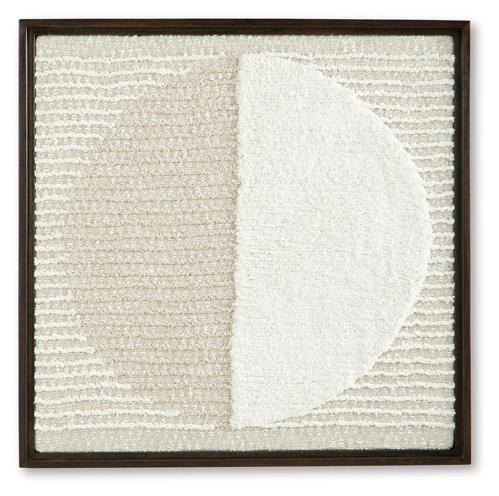 Bachard Tan/White Wall Decor