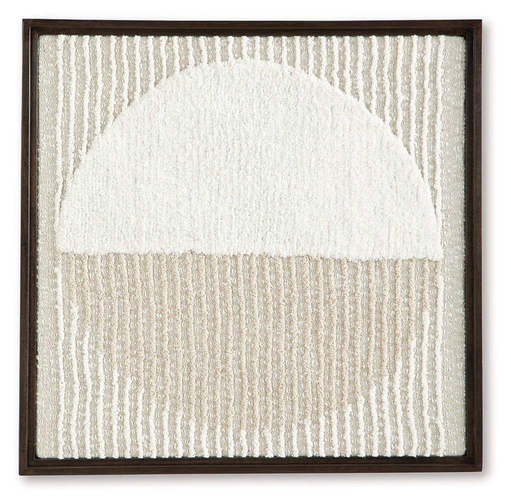 Bachard Tan/White Wall Decor