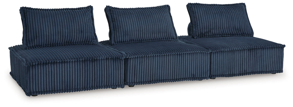 Bales Navy 3-Piece Modular Seating