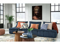 Bales Navy 3-Piece Modular Seating