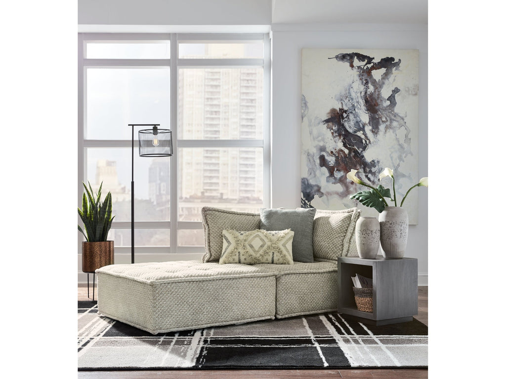 Bales Taupe 2-Piece Modular Seating