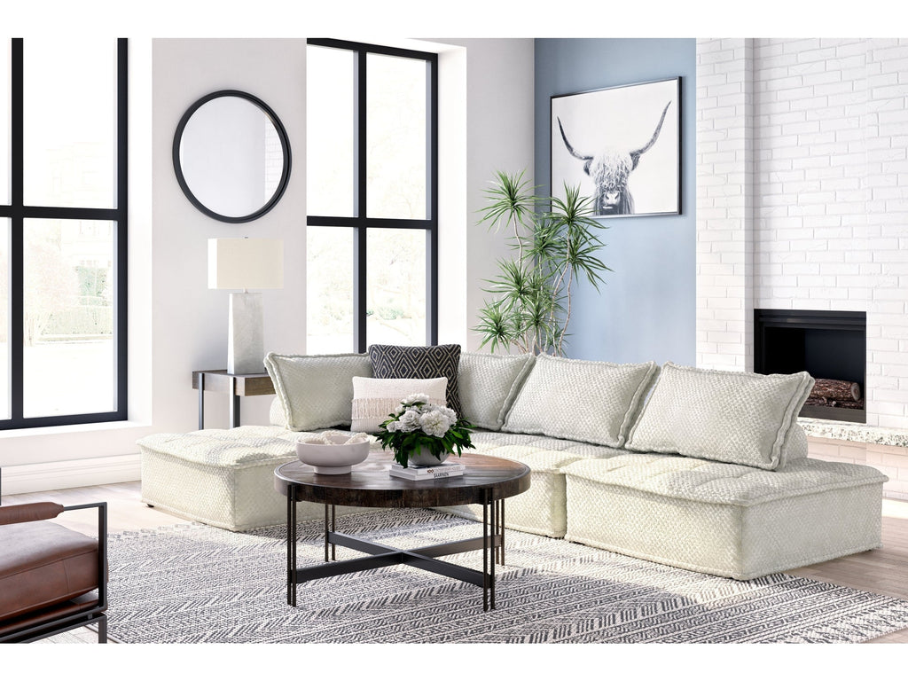 Bales Taupe 4-Piece Modular Seating