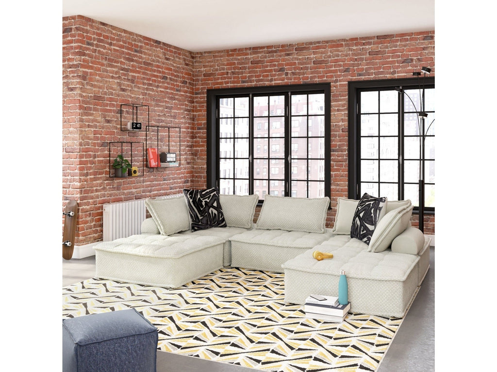 Bales Taupe 5-Piece Modular Seating