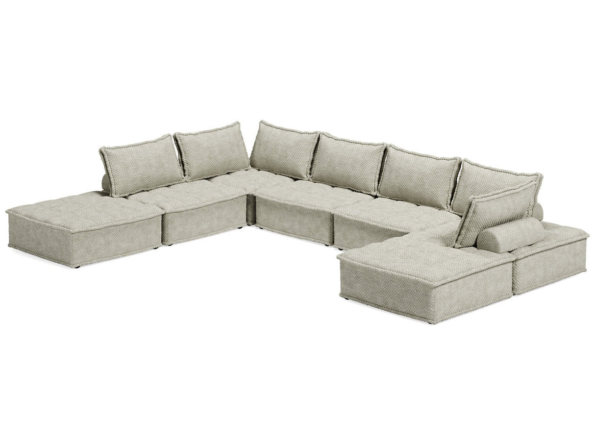 Bales Taupe 7-Piece Modular Seating