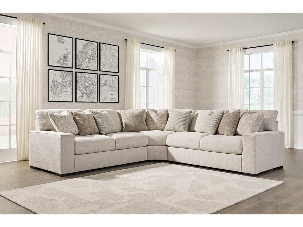 Ballyton Sand 3pc Symmetrical Sectional