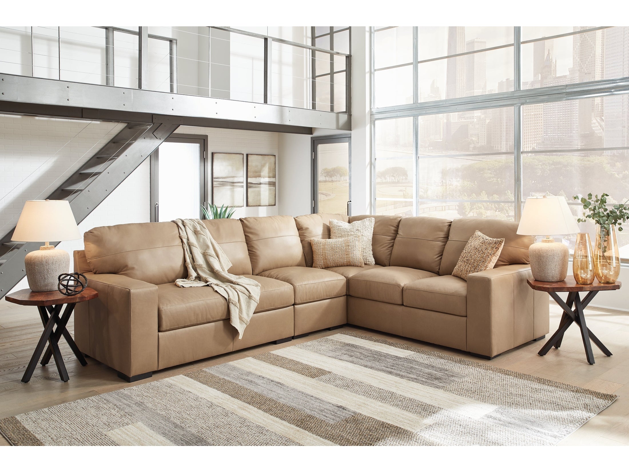 Bandon Toffee 3-Piece Sectional