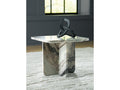 Baretton Black/White/Taupe Accent Coffee Table