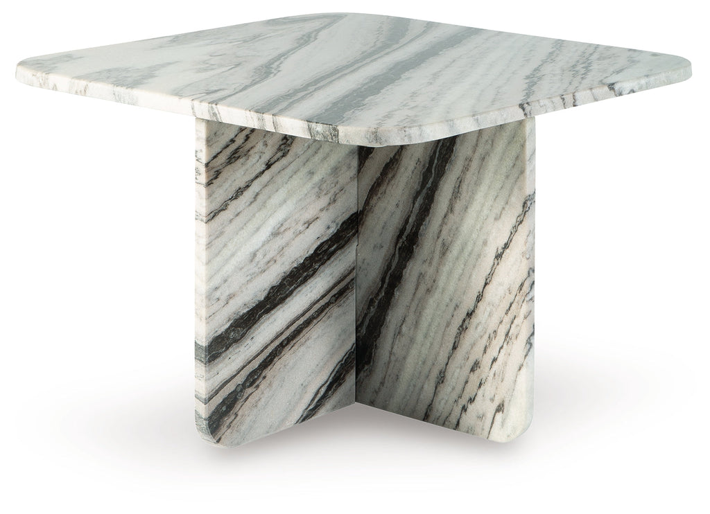 Baretton Black/White/Taupe Coffee Table