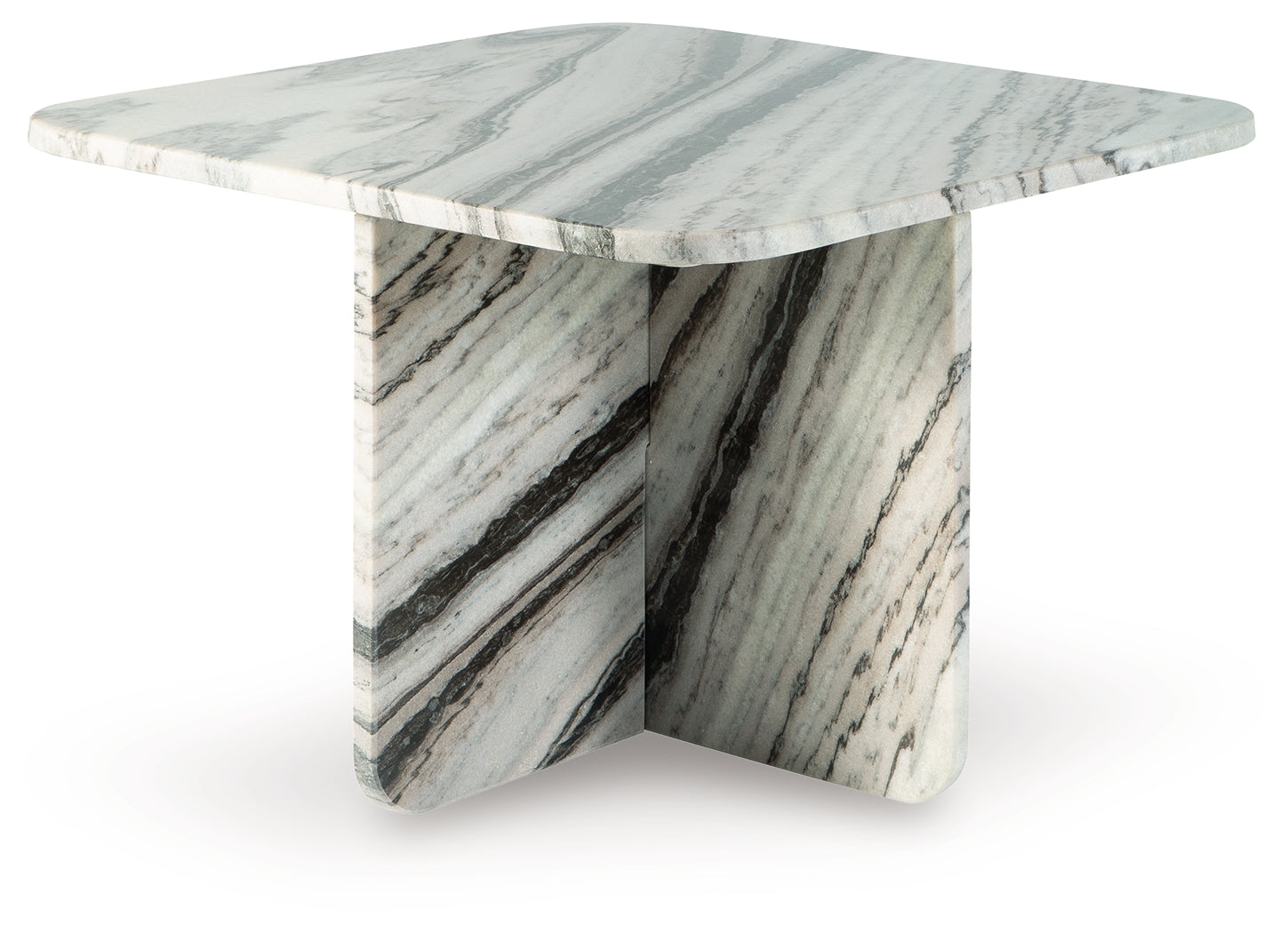 Baretton Black/White/Taupe Coffee Table