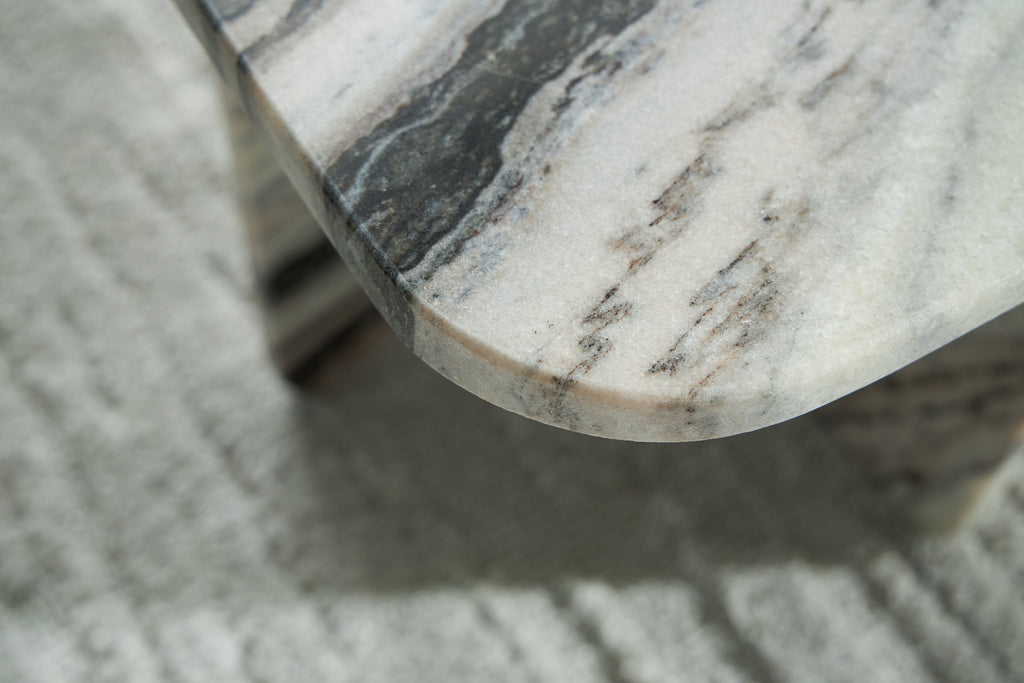 Baretton Black/White/Taupe Coffee Table