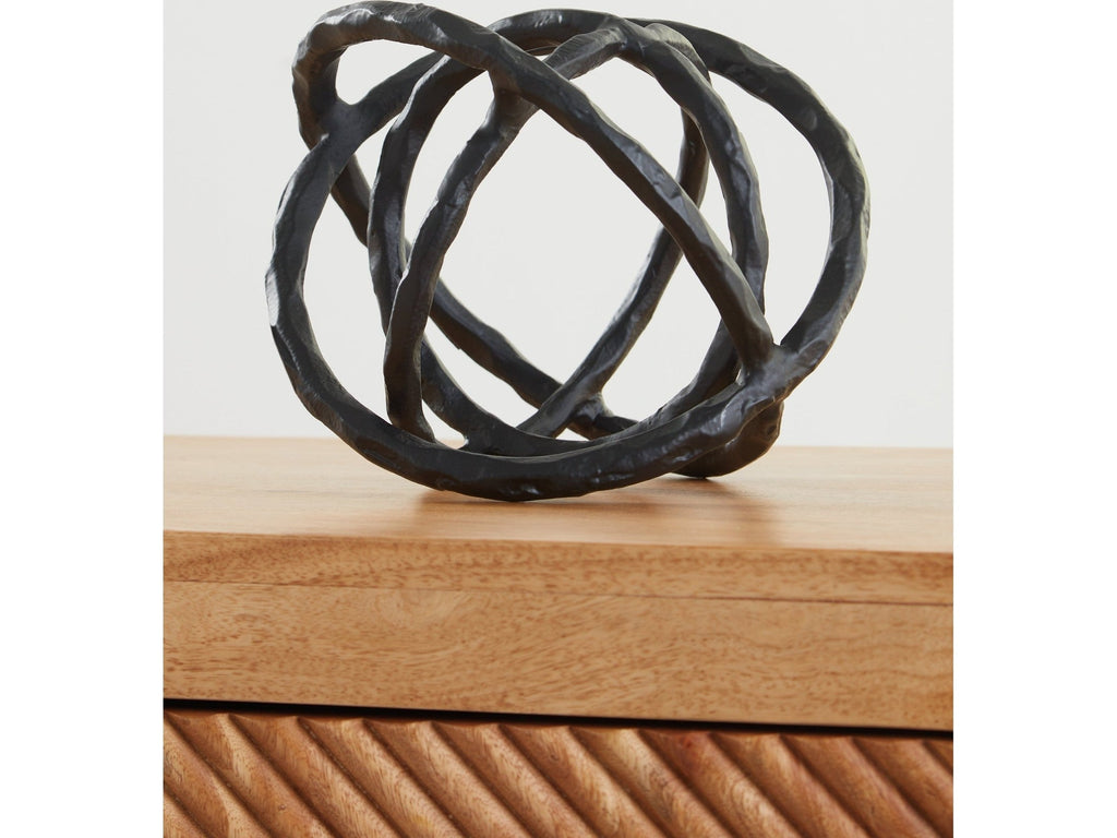 Barlee Black Sculpture (Set of 2)