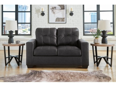 Barlin Mills Dark Gray Loveseat