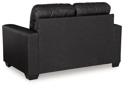 Barlin Mills Dark Gray Loveseat