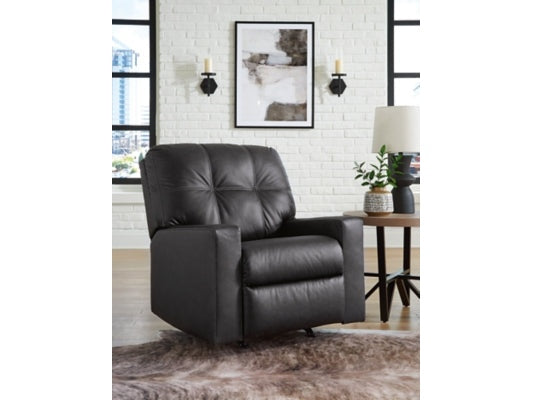 Barlin Mills Dark Gray Recliner