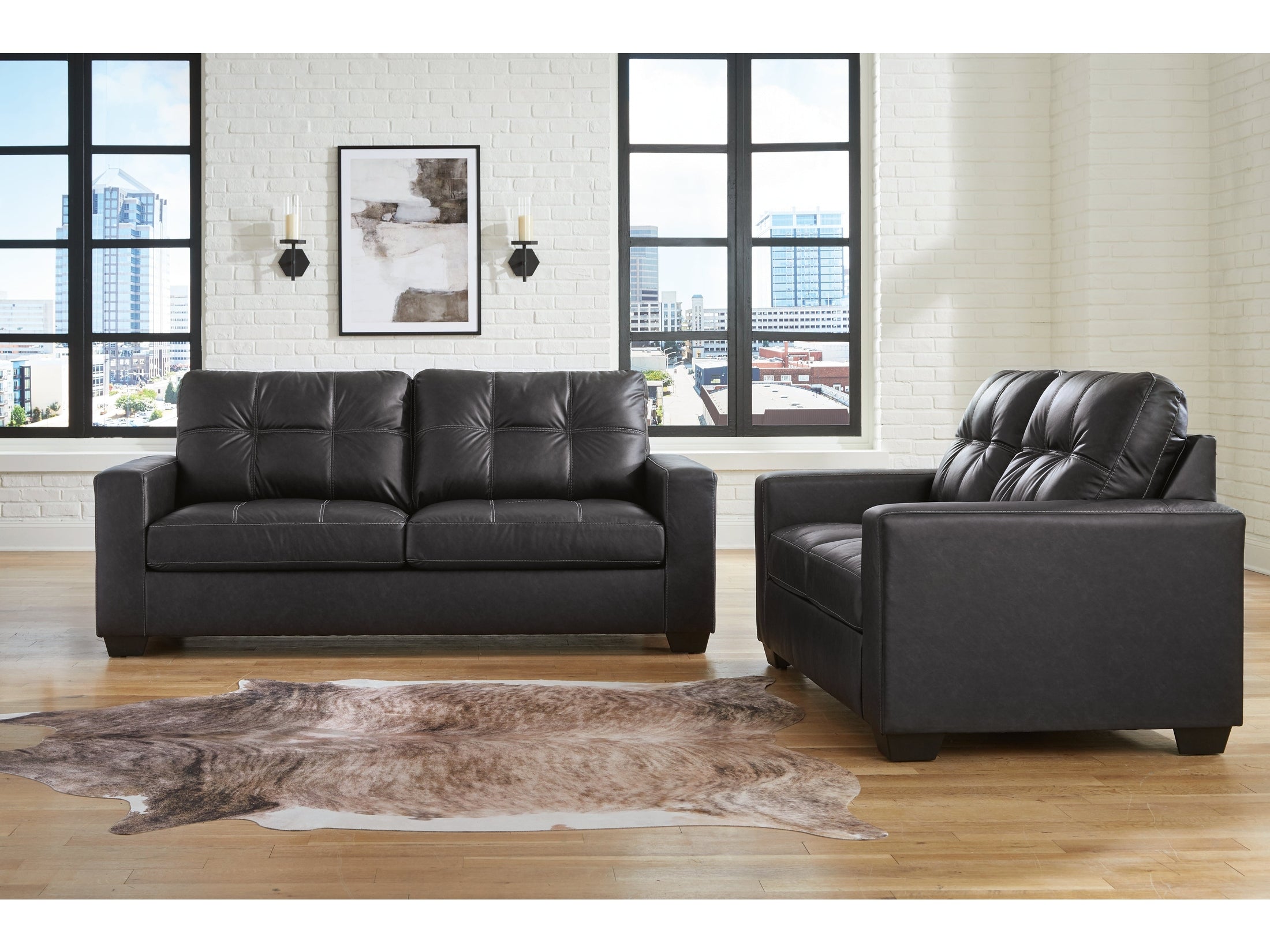 Barlin Mills Sofa and Loveseat