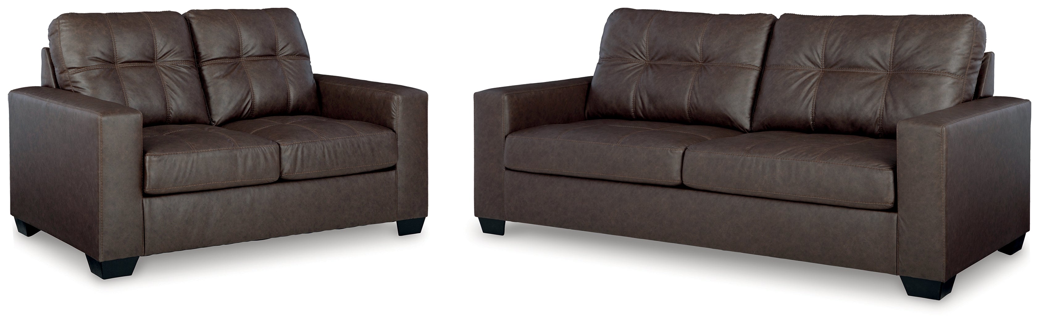 Barlin Mills Umber Sofa & Loveseat