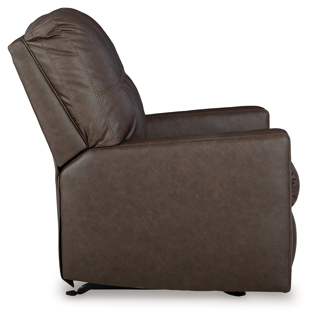 Barlin Mills Umber Sofa and Recliner