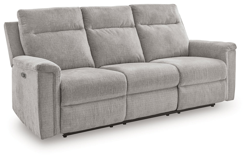 Barnsana Ash Power Reclining Sofa and Loveseat