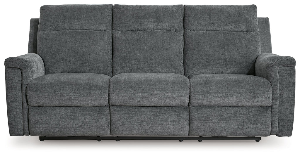 Barnsana Gravel Power Reclining Sofa and Loveseat
