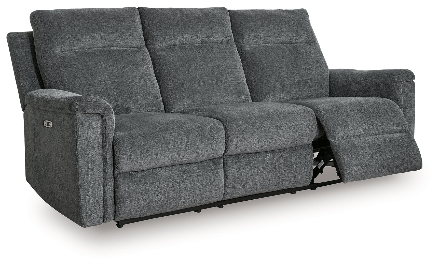 Barnsana Gravel Power Reclining Sofa, Loveseat and Recliner