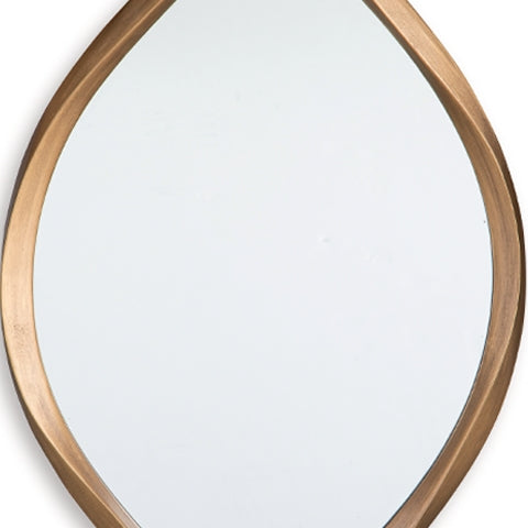 Bartner Antique Gold Finish Accent Mirror