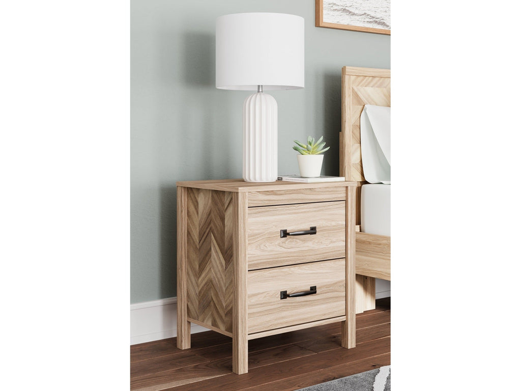 Battelle Tan Nightstand