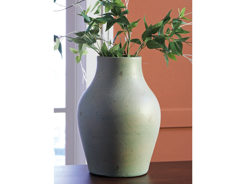 Baychester Antique Green Vase