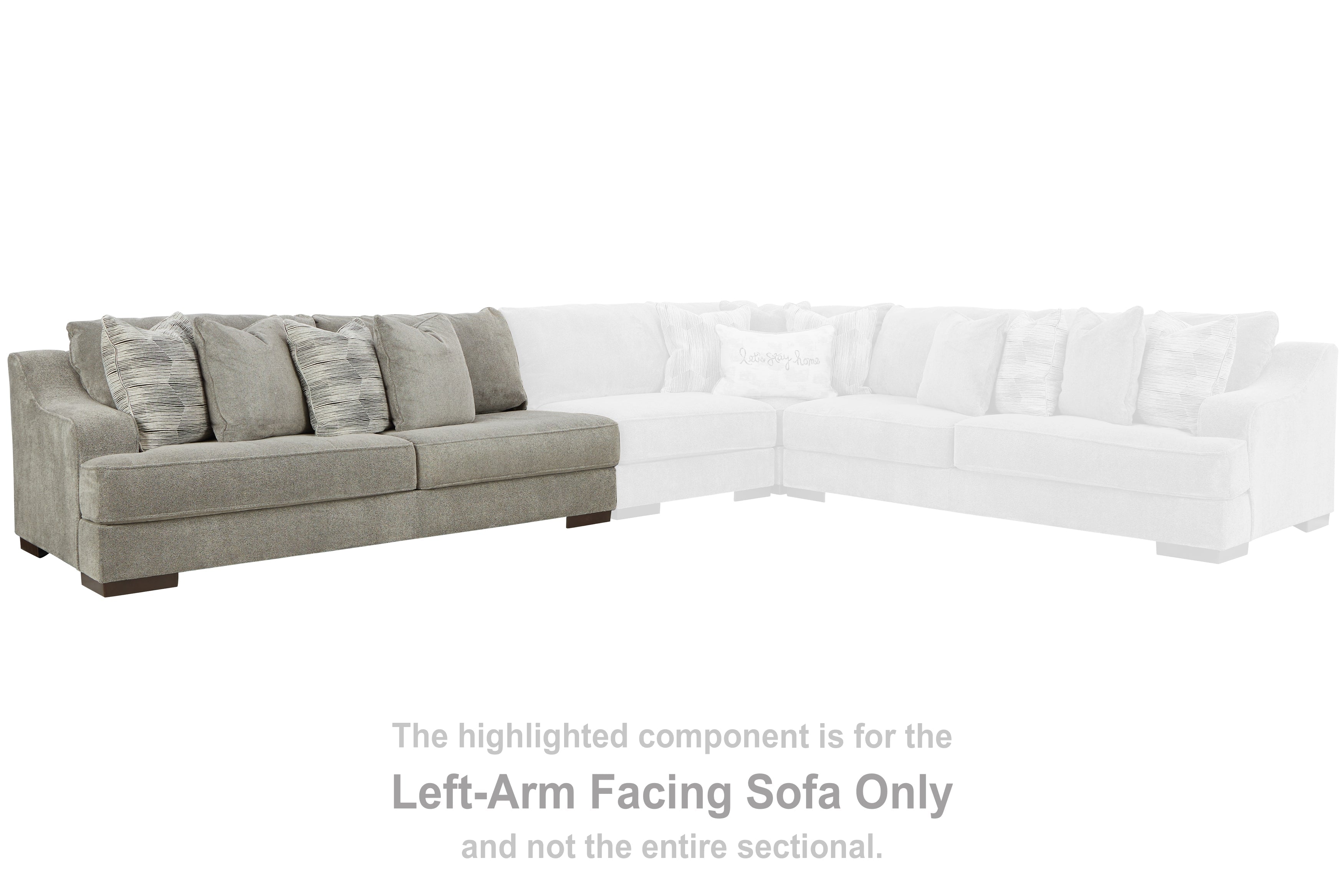 Bayless Smoke 2-Piece Sectional