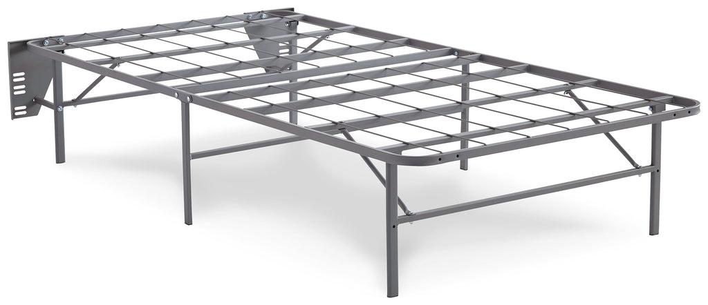 Baystorm Gray 2 Twin Panel Beds, 2 Mattresses, 2 Foundations, and Chest