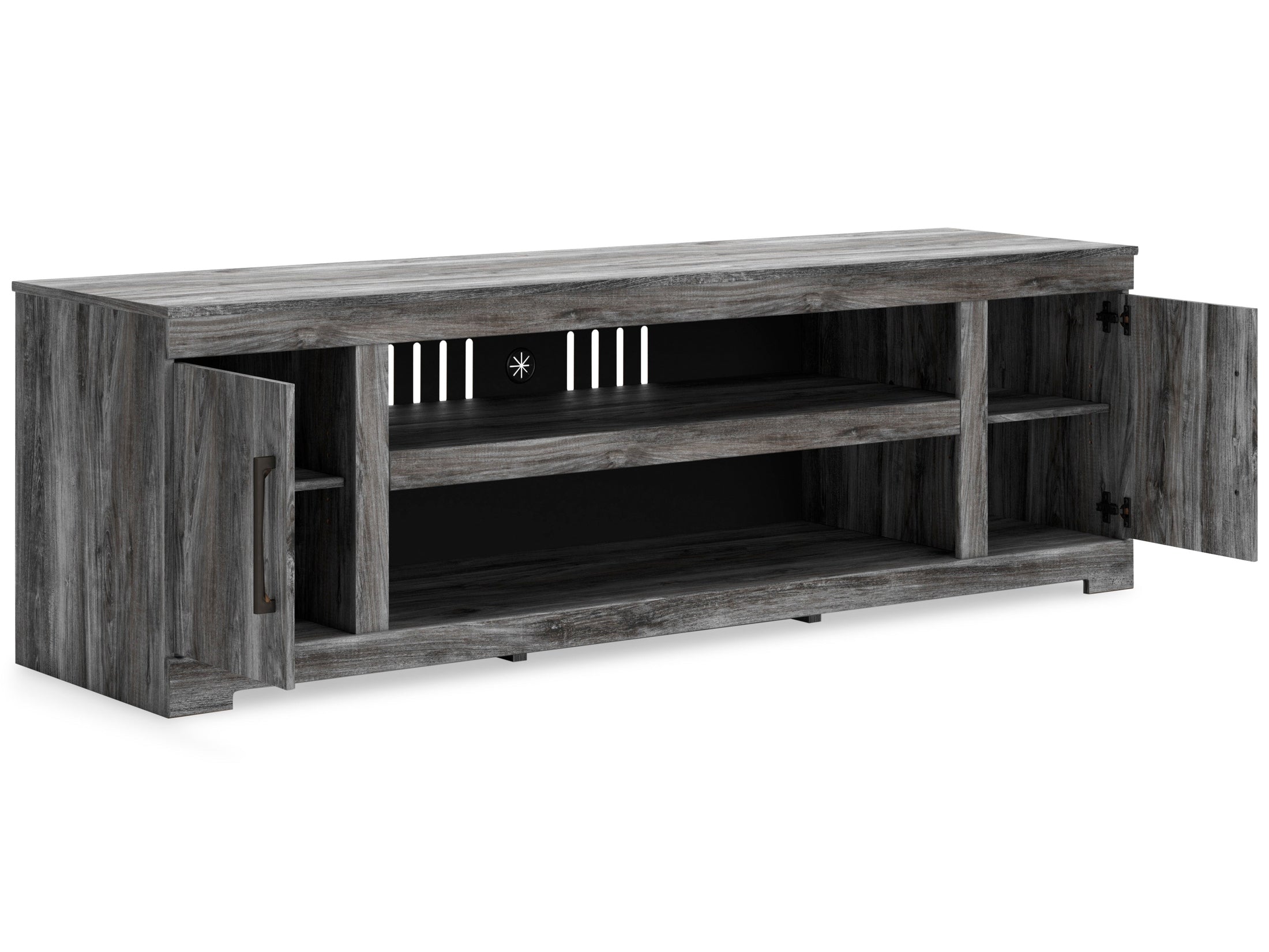 Baystorm Gray 73" TV Stand