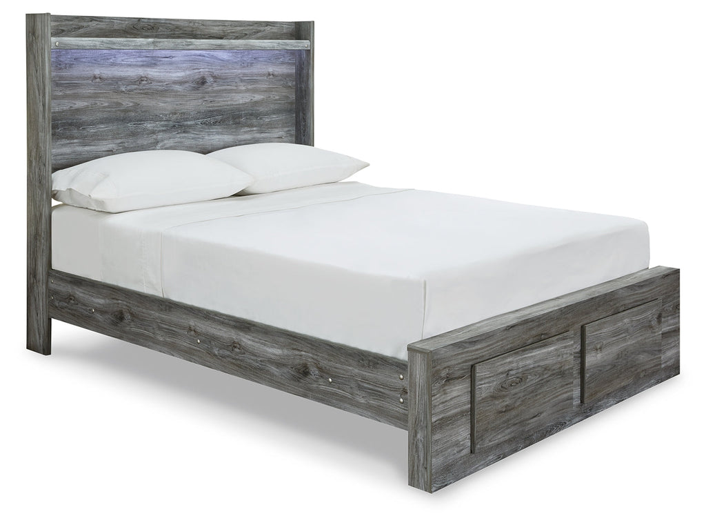 Baystorm Full Storage Bedroom Set, Gray