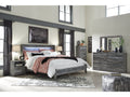 Baystorm King Panel Bedroom Set, Gray