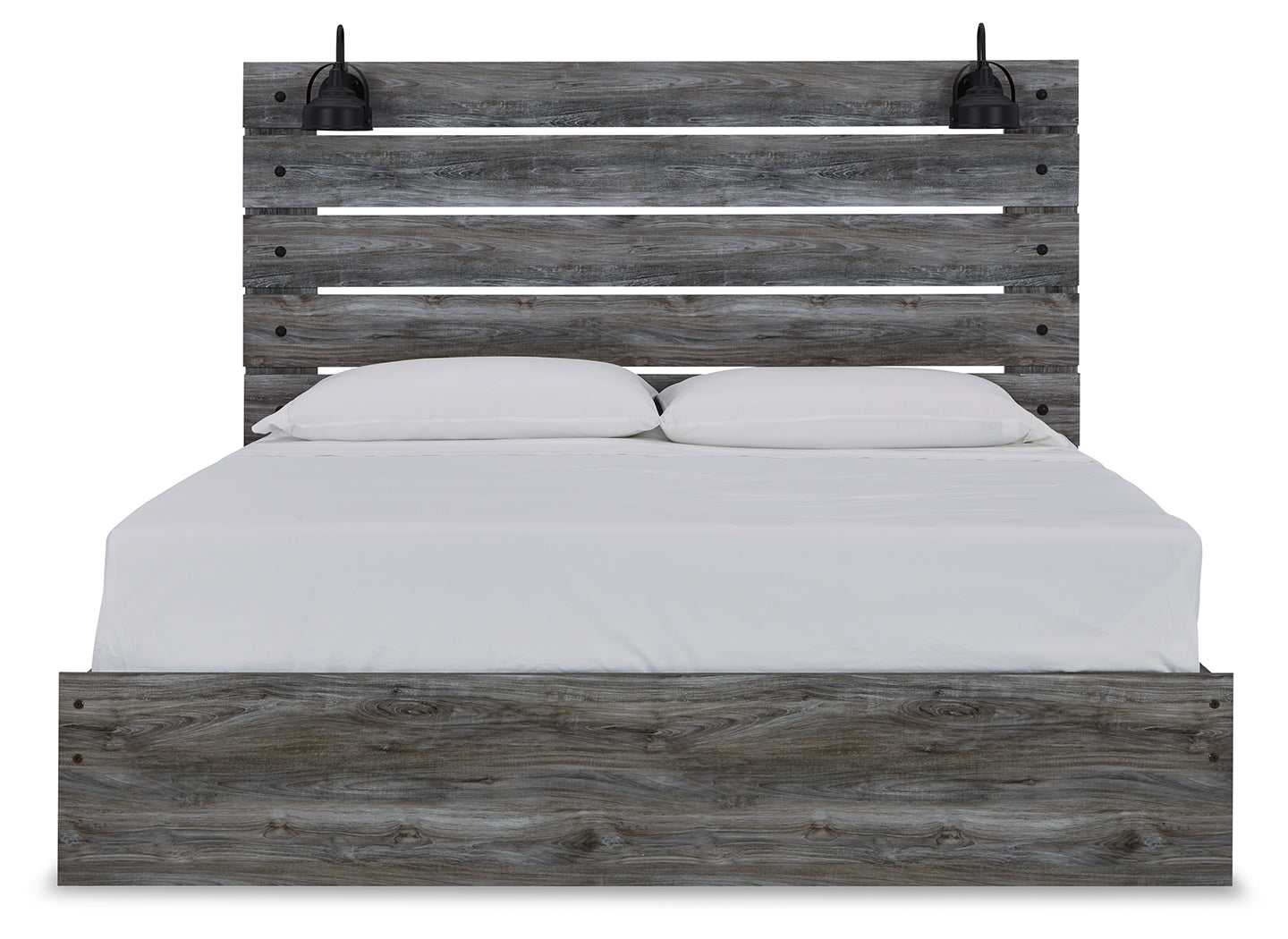 Baystorm King Panel Bedroom Set, Gray