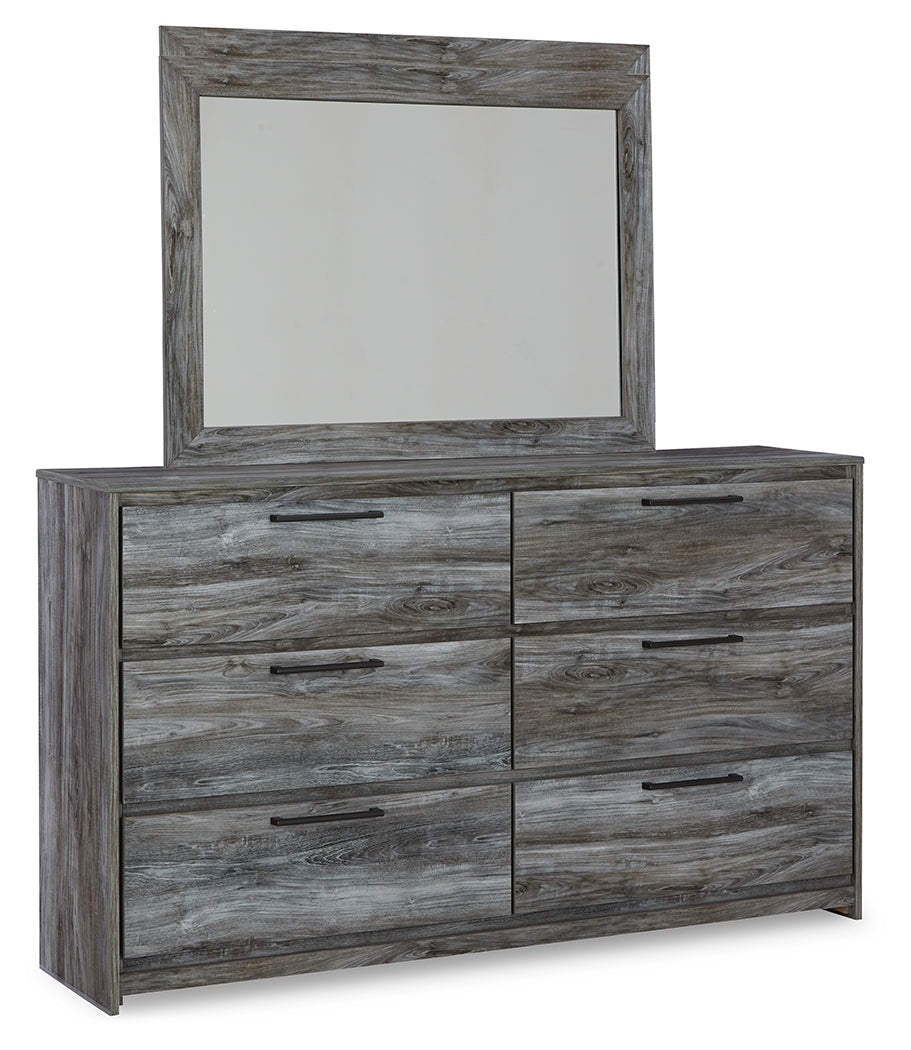 Baystorm King Storage Bedroom Set, Gray