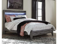 Baystorm Gray Queen Panel Bed