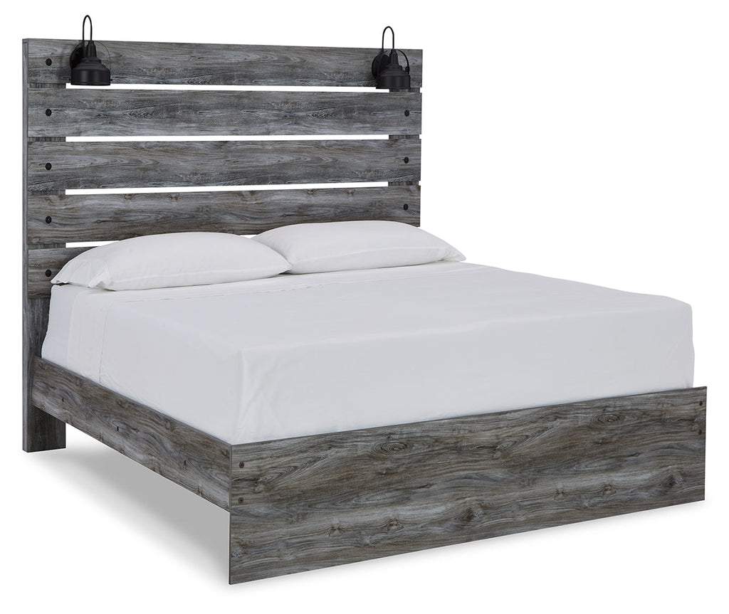 Baystorm Queen Panel Bedroom Set, Gray