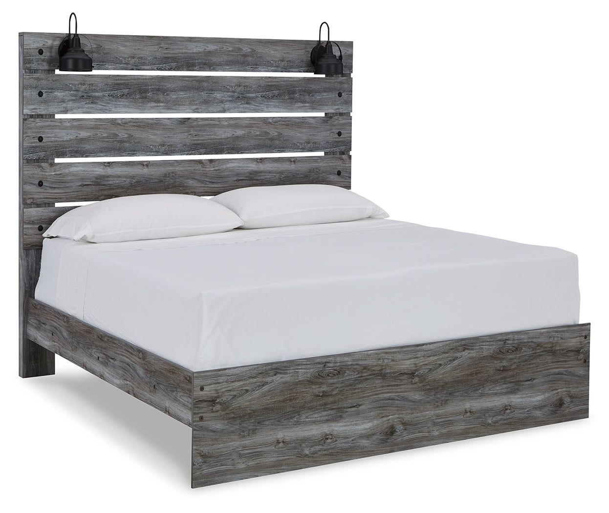 Baystorm Queen Panel Bedroom Set, Gray