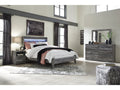 Baystorm Queen Panel Bedroom Set, Gray