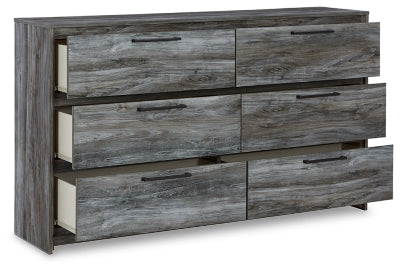 Baystorm Queen Panel Storage Bedroom Set, Gray