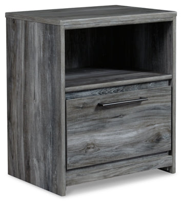 Baystorm Queen Panel Storage Bedroom Set, Gray