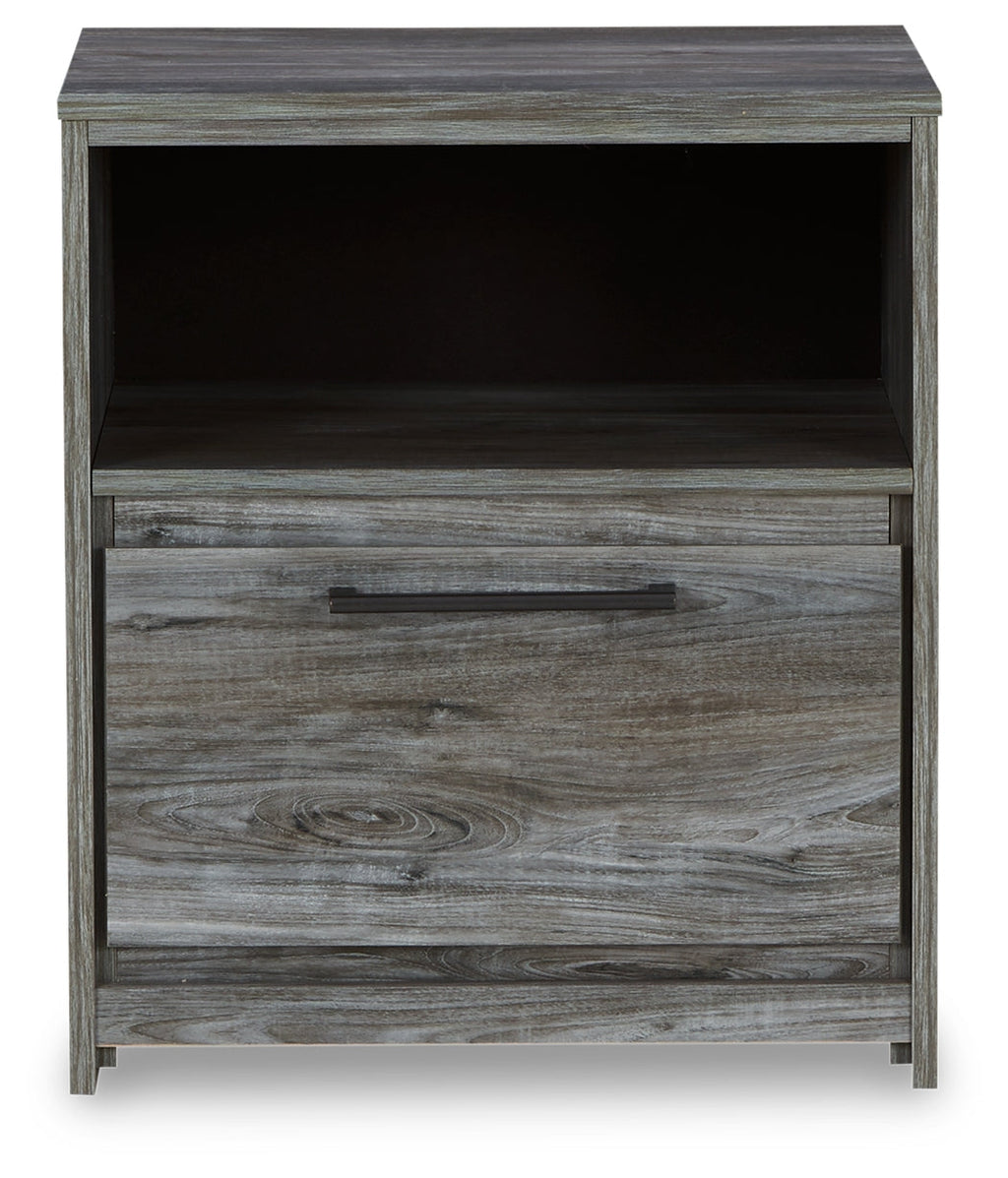Baystorm Twin Panel Bedroom Set, Gray