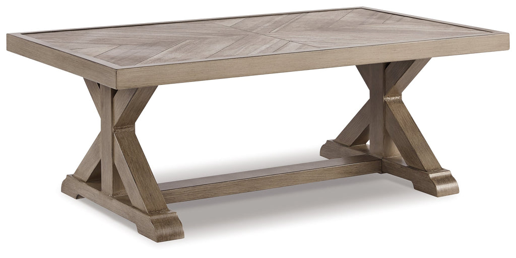 Beachcroft Beige Outdoor Coffee Table